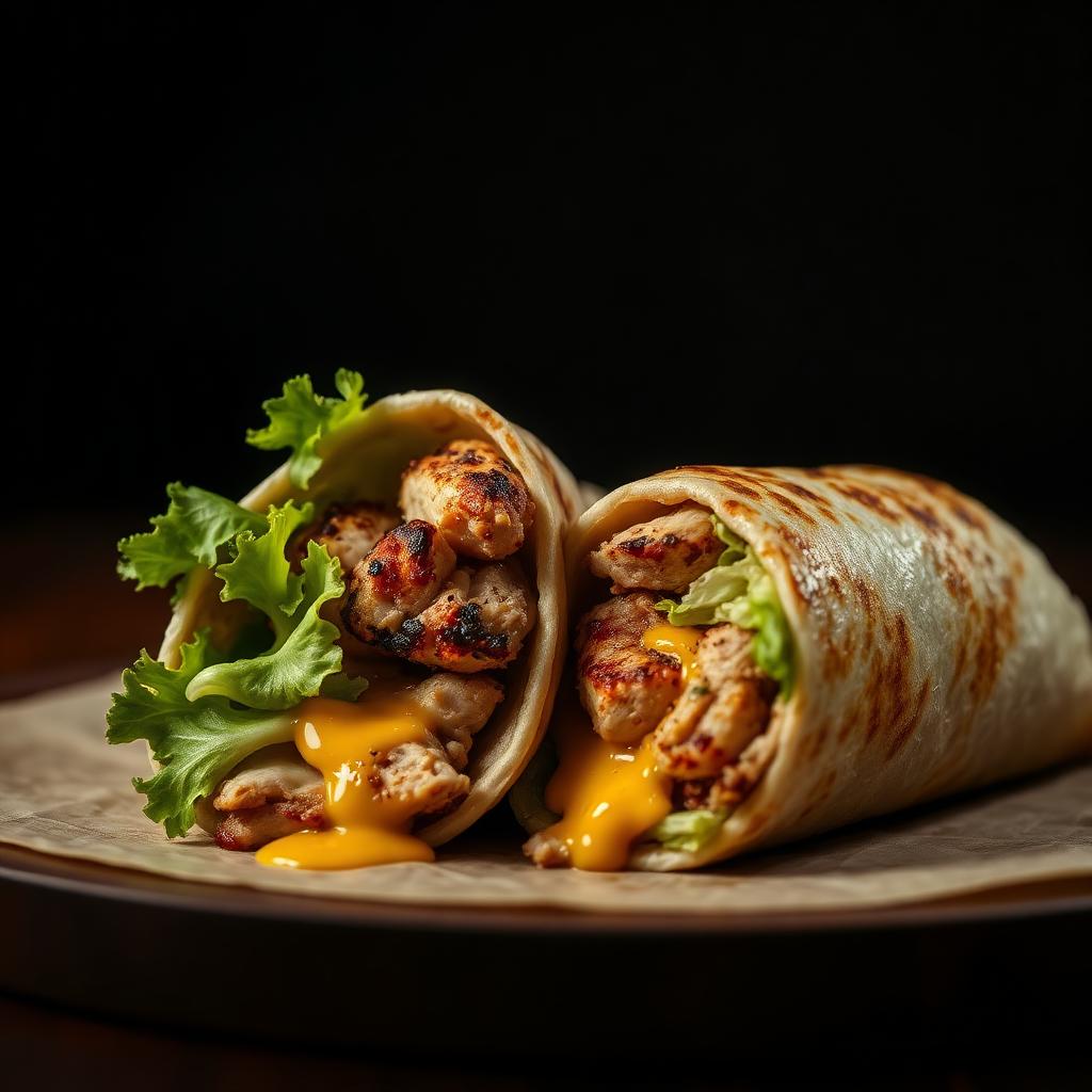 Wraps at Cheers Kebabs & Chook Morley